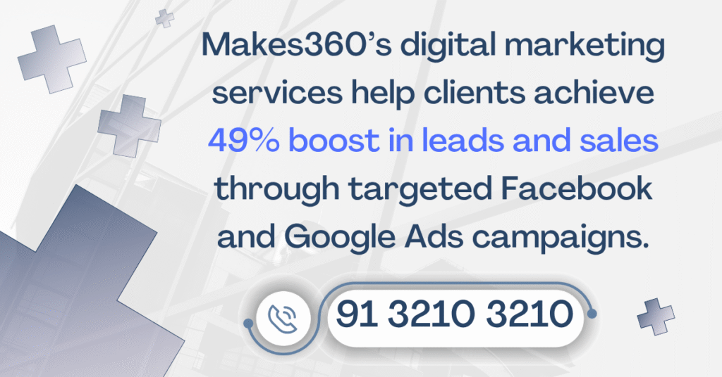 Real Case Study for digital marketing makes360 1